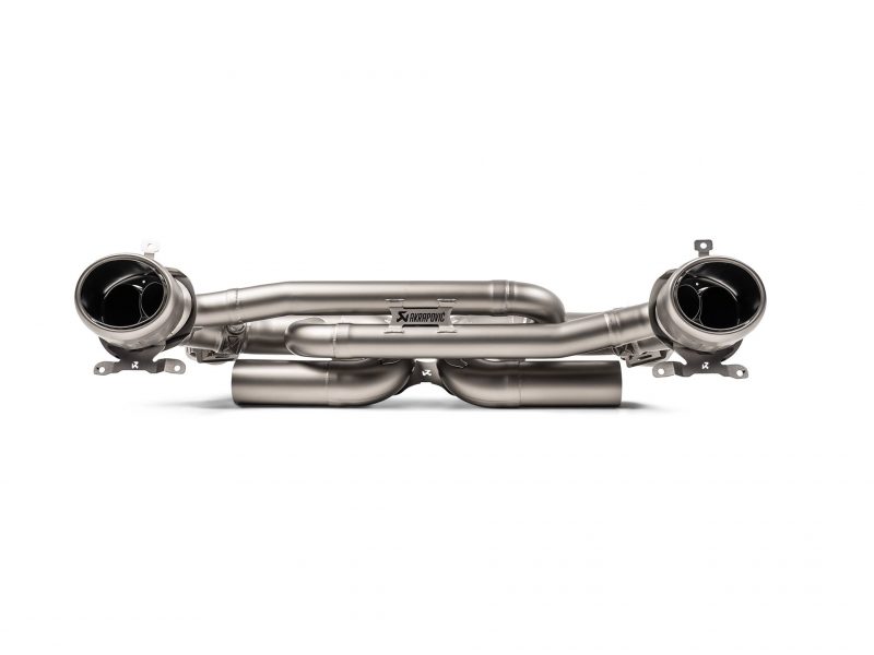 Porsche Akrapovic uitlaat