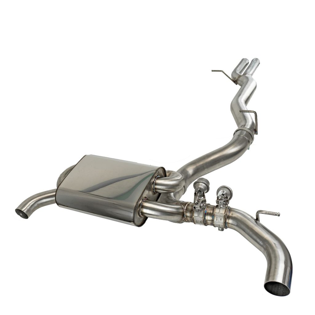 EGO-X 3,5" Sportuitlaat - Audi RS3 8V Sportback - 400pk Facelift met OPF