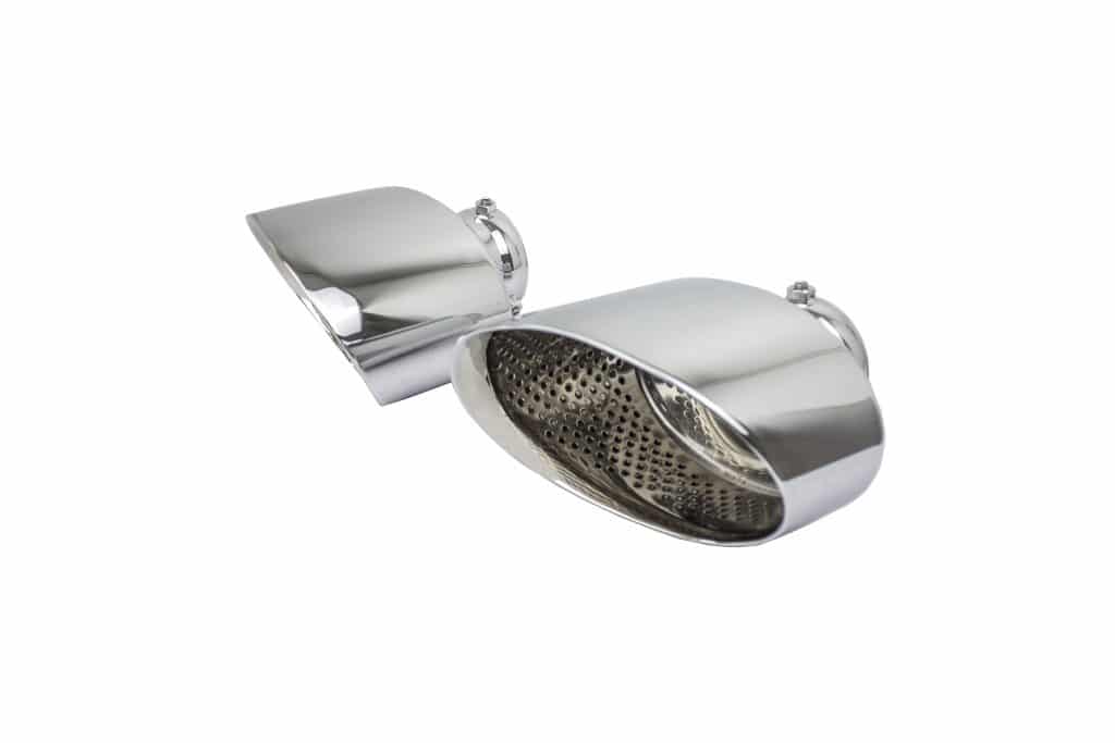 Bull-X RVS Uitlaatsierstukken Ovaal 170x110 Audi RS4/RS5 B9 (set van 2)