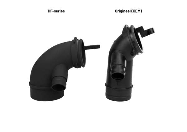 HF-Series - High Flow Turbo Inlet Pipe - Audi A1:SI 8X 1.8:2.0 TFSI + Seat Ibiza Cupra 6P + VW Polo 6C GTI vergelijking