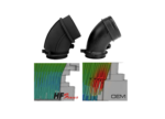 HF-Series - High Flow Turbo Inlet Pipe - Golf 8 GTI 2.0 TSI verschil met origineel