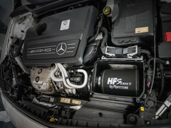 HF-series Intake Upgrade - Mercedes Benz CLA45, GLA45 en A45 AMG 2.0L - 4 - ingebouwd
