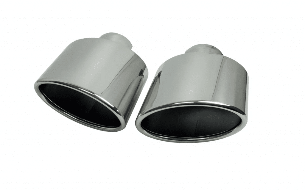 Bull-X RVS Uitlaatsierstukken - Ovaal 145x90 - Set van 2