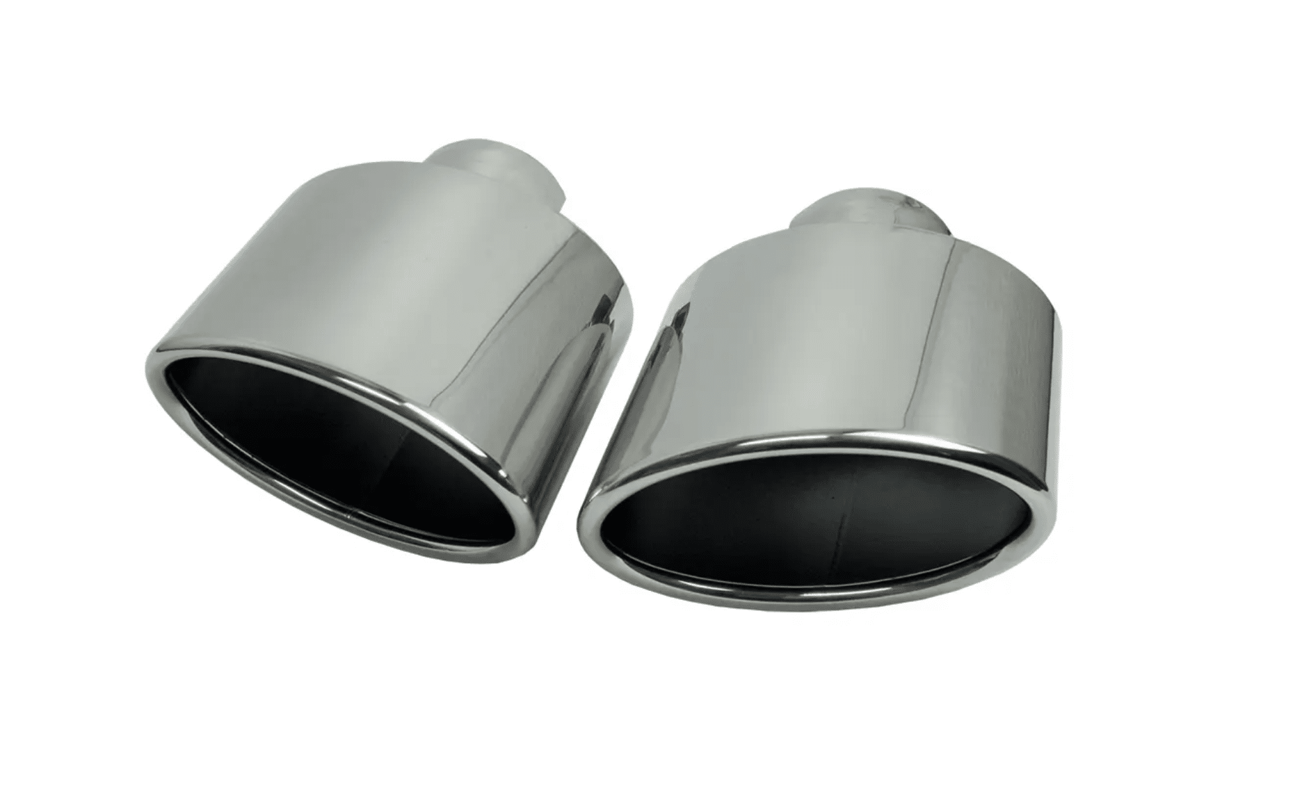 Bull-X RVS Uitlaatsierstukken - Ovaal 145x90 - Set van 2 Bull-X RVS Uitlaatsierstukken - Ovaal 145x90 - Set van 2