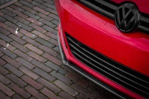 Carbon Fiber front spoiler - bumperlip Kerscher Golf 6R