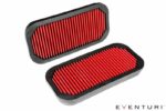 Eventuri Carbon Fiber Air Intake - Mercedes Benz C63 + C63S AMG (W205: S205: C205: A205) - filters