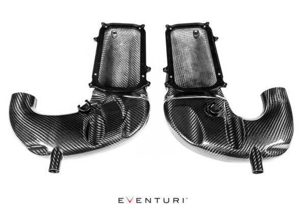 Eventuri Carbon Fiber Air Intake - Mercedes GLC63S filter achterkant