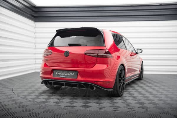 Maxton Design - Aanzet spoiler V.3 VW Golf 7 R + GTI + R-Line (incl. facelift)