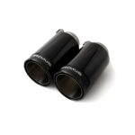 0026 98CBR Remus RVS:Chrome Street Race Uitlaatsierstukken - 98mm - Rond - Set van 2