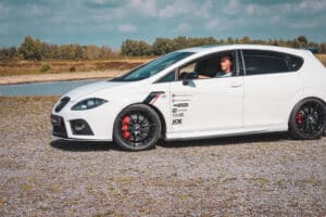 Seat Leon Cupra 1P verlaagd met ST Suspension schroefset