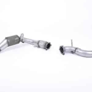 Milltek Large-bore Downpipe - Ford Fiesta Mk7/Mk7.5 1.0T EcoBoost - 100 + 125 + 140pk