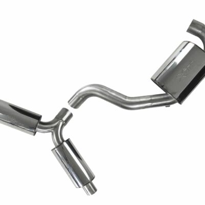 Bull-X - RVS Sportuitlaat - 3 inch - R32-look - VW Golf 5 + Golf 6 + Audi A3 8P