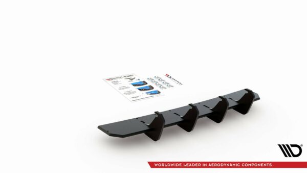 Maxton Design Rear Diffuser V.1 VW Golf 8 GTI Clubsport