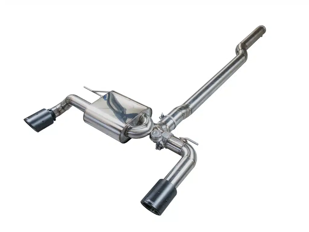 EGO-X RVS Sportuitlaat met klep voor BMW M135i F20 F21 - HGBXAGABMW01