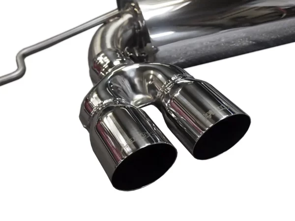 Bull-X - RVS Sportuitlaat - 3 inch - Audi S3 8L Quattro 210pk + 225pk