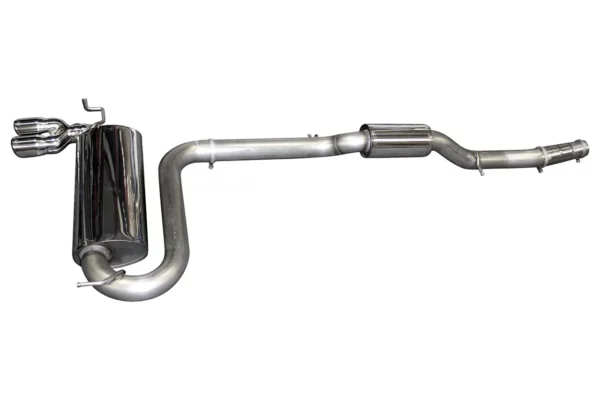 Bull-X - RVS Sportuitlaat - 3 inch - Audi S3 8L Quattro 210pk + 225pk