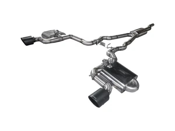 EGO-X - 3 inch RVS Sportuitlaat met klep - Ford Mustang VI 2.3 EcoBoost - HGBXAGAFO10