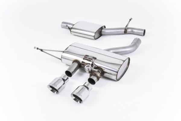 Milltek 2,75 inch Catback Sportuitlaat met Klep - VW Golf 6R R20 4Motion