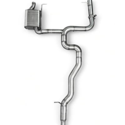 EGO-X - 3,5 inch (89mm) RVS Sportuitlaat met klep - Cupra Leon ST 4WD KL 310pk