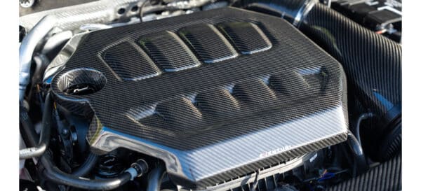 Eventuri Carbon Motorafdekkap - VW Golf 8 GTI + Golf 8R 2.0TSI - EVE-EA8884-CF-ENG