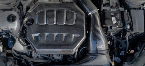 Eventuri Carbon Motorafdekkap - VW Golf 8 GTI + Golf 8R 2.0TSI - EVE-EA8884-CF-ENG