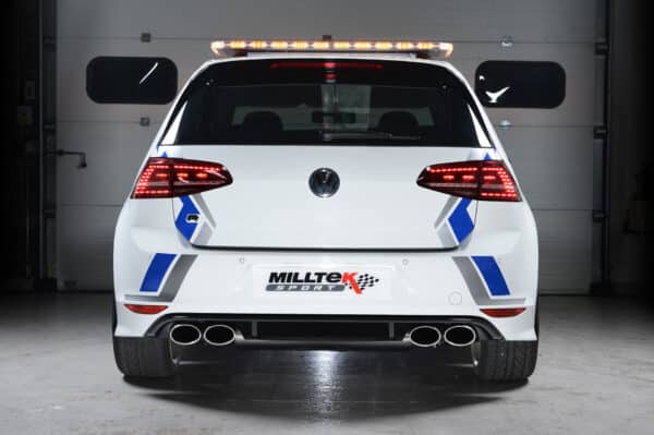 Milltek Catback Sportuitlaat - VW Golf 7 R (pre-facelift) - 2.0 TSI - 3 inch