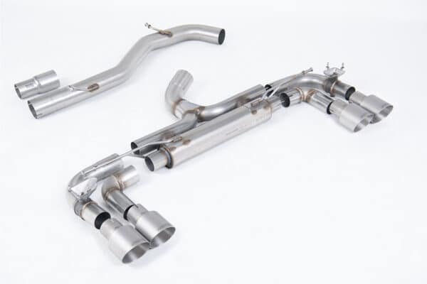 Milltek Catback Sportuitlaat - VW Golf 7R (pre-facelift) - 2.0 TSI met OPF - Race - Titanium GT100