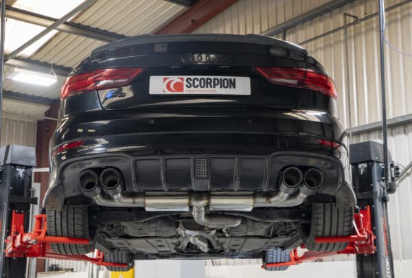 Scorpion RVS Sportuitlaat - Audi S3 8V Limousine (Sedan) - pre-facelift - Zonder Kleppen