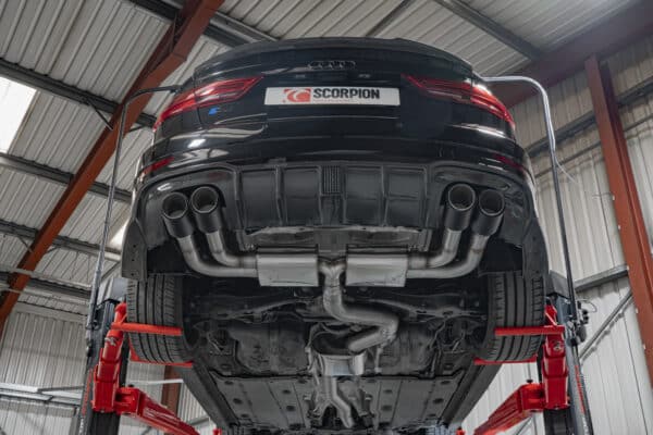 Scorpion RVS Sportuitlaat - Audi S3 8V Limousine (Sedan) - pre-facelift - Zonder Kleppen