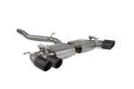 Scorpion RVS Sportuitlaat - VW Golf 7R - pre-facelift - Incl. Kleppen - non resonated - Ascari Carbon