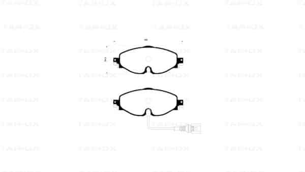 Tarox - Remblokken Set - VAG -288mm + 312mm - Vooras - SP0472