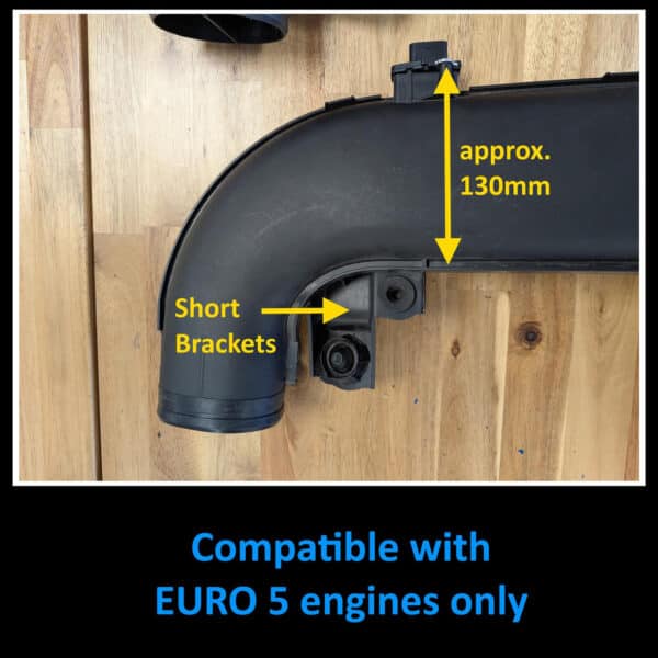 Ramair PRORAM Air Intake Kit – BMW F-Serie N57 3.0d motor - Euro 5 - Pre-LCI - PRK-336-BK
