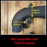 Ramair PRORAM Air Intake Kit – BMW F-Serie N57 3.0d motor - Euro 5 - Pre-LCI - PRK-336-BK