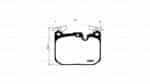 TAROX - Remblokken Set - BMW M135i + M140i + M235i + 335i + 435i + M2 + M3 + M4 Fx - Vooras - SP5532