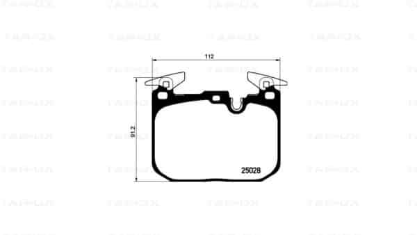 TAROX - Remblokken Set - BMW M135i + M140i + M235i + 335i + 435i + M2 + M3 + M4 Fx - Vooras - SP5532