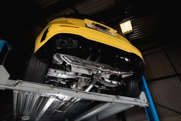 Scorpion RVS Sportuitlaat - Mercedes-Benz A35 AMG W177 - incl. Klep - non-resonated