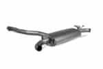 Scorpion RVS Sportuitlaat - Mercedes-Benz A35 AMG W177 - incl. Klep - resonated