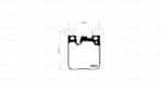 TAROX - Remblokken Set - BMW M135i + M140i + M235i + 335i + 435i + M2 + M3 + M4 Fx - Achteras - SP5571
