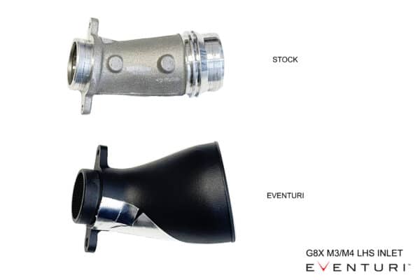 Eventuri Carbon fiber air intake - BMW M3 G80 + BMW M4 G82 + BMW M2 G87 verschil