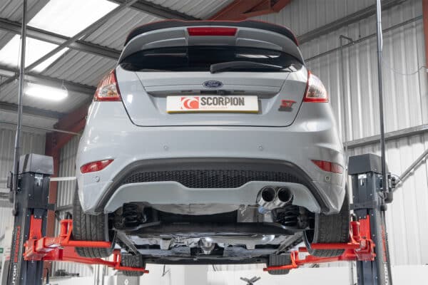 Scorpion RVS Sportuitlaat - Ford Fiesta Mk7Mk7.5 ST180 + ST200 - 3 inch - Predator - non- resonated - SFD098