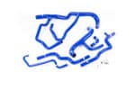 Forge Motorsport siliconen Coolant Hoses - Koelvloeistofslangen set - Renault Clio MK3 RS blauwe slangen