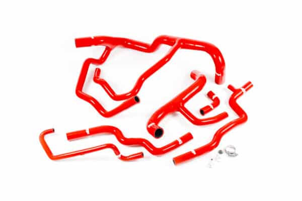 Forge Motorsport siliconen Coolant Hoses - Koelvloeistofslangen set - Renault Clio MK3 RS rode slangen