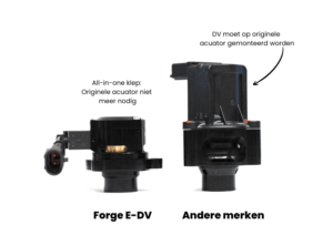 Forge motorsport e-dv versus origineel en andere kleppen