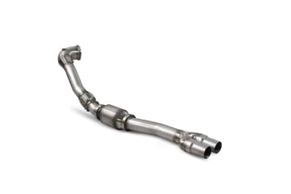 Scorpion Downpipe - Audi RS3 8V + TTRS 8S - 400pk - 2017-2018 - 200-cels sportkatalysator SAUX079