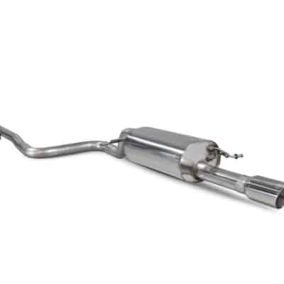 Scorpion RVS Sportuitlaat - Ford Fiesta Mk8 1.0T EcoBoost - ST-Line - non-OPF (2017-2019) - non-resonated - Polished Daytona 90mm