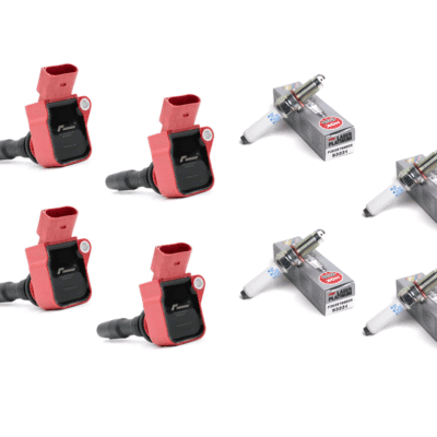 Bougie & Bobine Performance Pakket - 1.4 TSI:TFSI - VW Golf 7 + Seat Leon 5F + Audi A3 8V - OE + stage 1