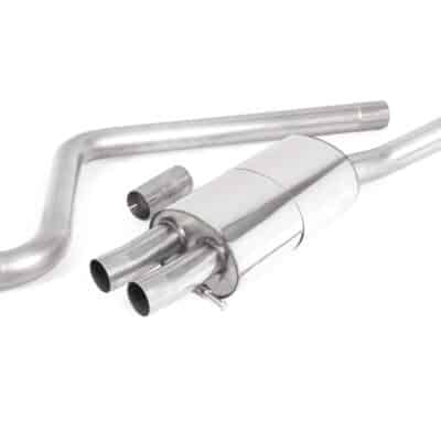 Milltek Catback Sportuitlaat - VW Polo GTI AW 2.0 TSI OPF - 200 + 207pk - Titanium sierstukken