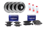 TAROX Remmenpakket - VW Golf 7R + GTI Clubsport + GTI Performance + Audi S3 8V + Seat Leon Cupra 5F