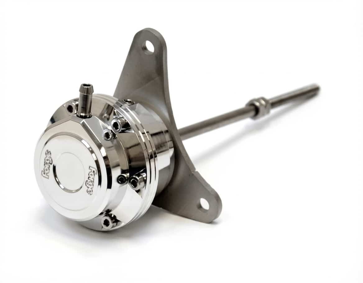 Forge Motorsport - Turbo Wastegate Actuator - Kia Ceed GT 1.6T + Hyundai Veloster 1.6 GDI Dit is een turbo wastegate actuator voor de Kia Ceed GT 1.6 Turbo maar ook de Hyundai Veloster 1.6 GDI. Kwalitatief en de beste die er bestaat.