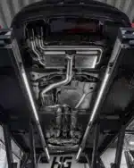 EGO-X - 3 inch (76mm) RVS Sportuitlaat met klep -Seat Leon Cupra 1P + Audi A3 8P Sportback